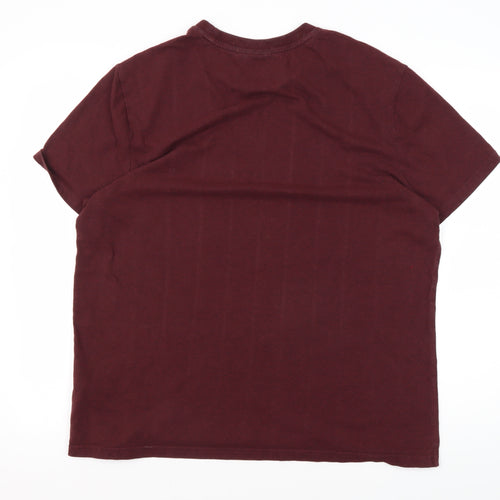 Harry Potter Unisex Red XL T-Shirt, Quidditch Style
