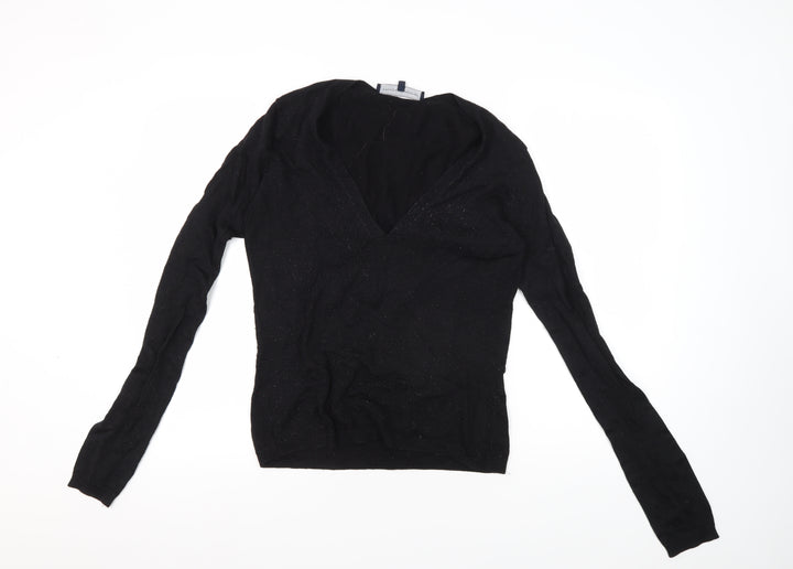 French Connection Women's Black Pullover Jumper L
