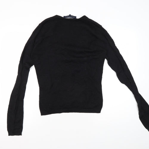 French Connection Women's Black Pullover Jumper L
