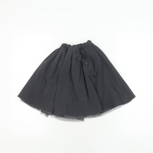 Okaidi Teens Black Pleated Skirt, Size 10
