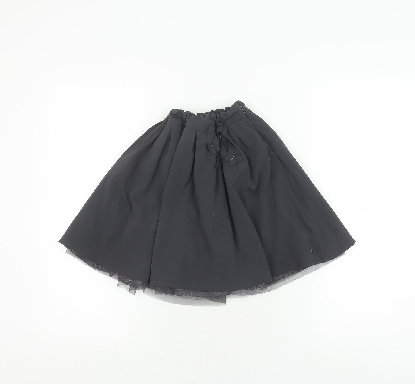 Okaidi Teens Black Pleated Skirt, Size 10