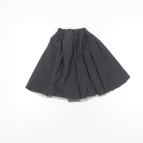 Okaidi Teens Black Pleated Skirt, Size 10