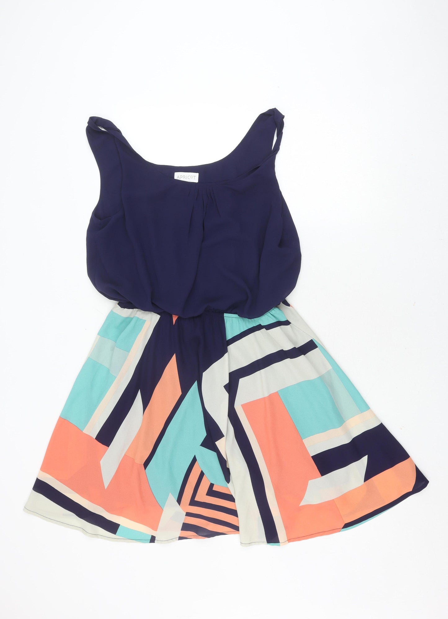 Apricot Women's Multicoloured A-Line Dress Size 12