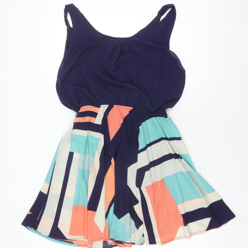 Apricot Women's Multicoloured A-Line Dress Size 12