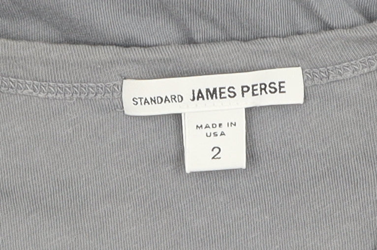 James Perse Women's Grey Jersey Dress Size 2