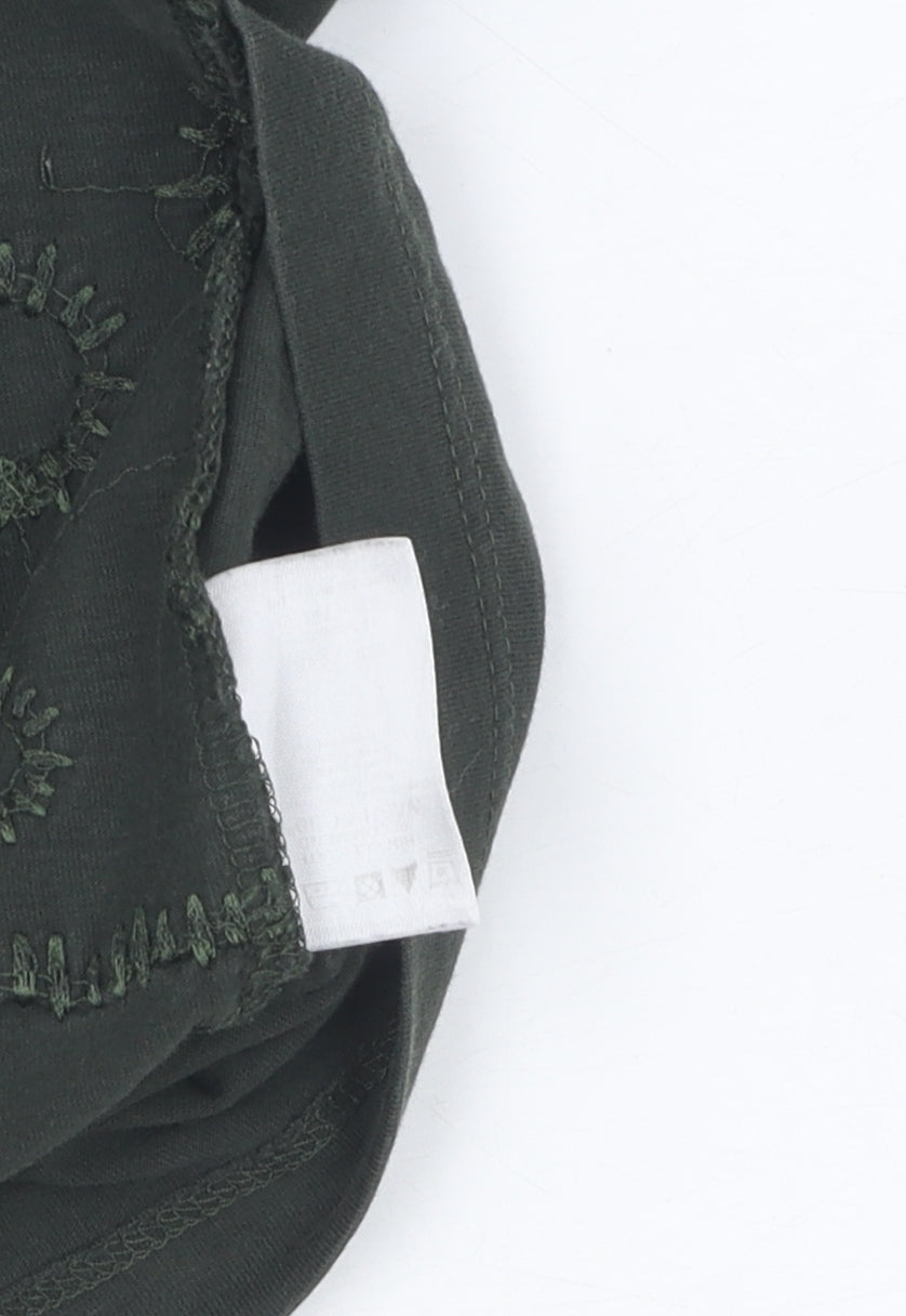 Marks and Spencer Women’s Green Blouse - Size 14