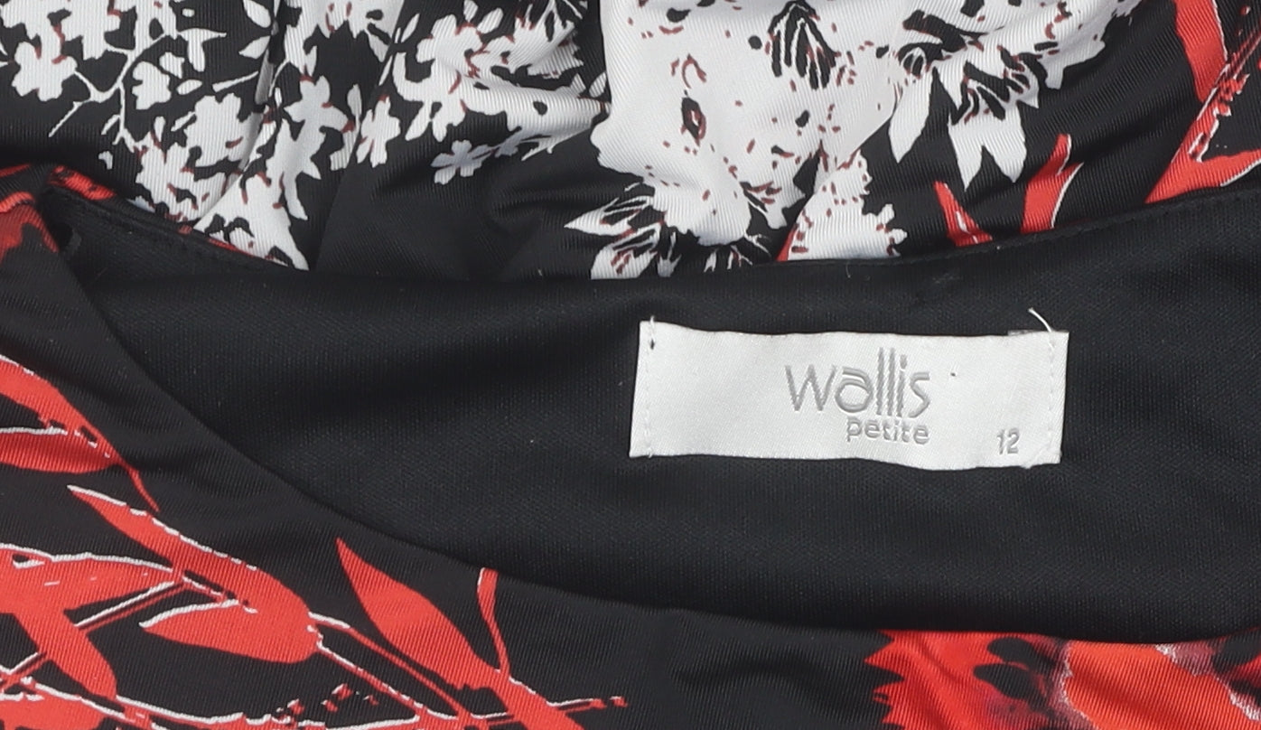 Wallis Women's Floral Sheath Dress, Size 12, Elegant Party Wear