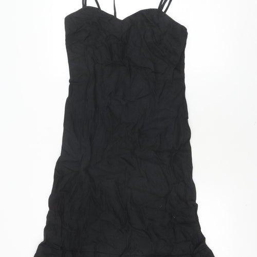 Marks and Spencer Women's Black Long Slip Dress