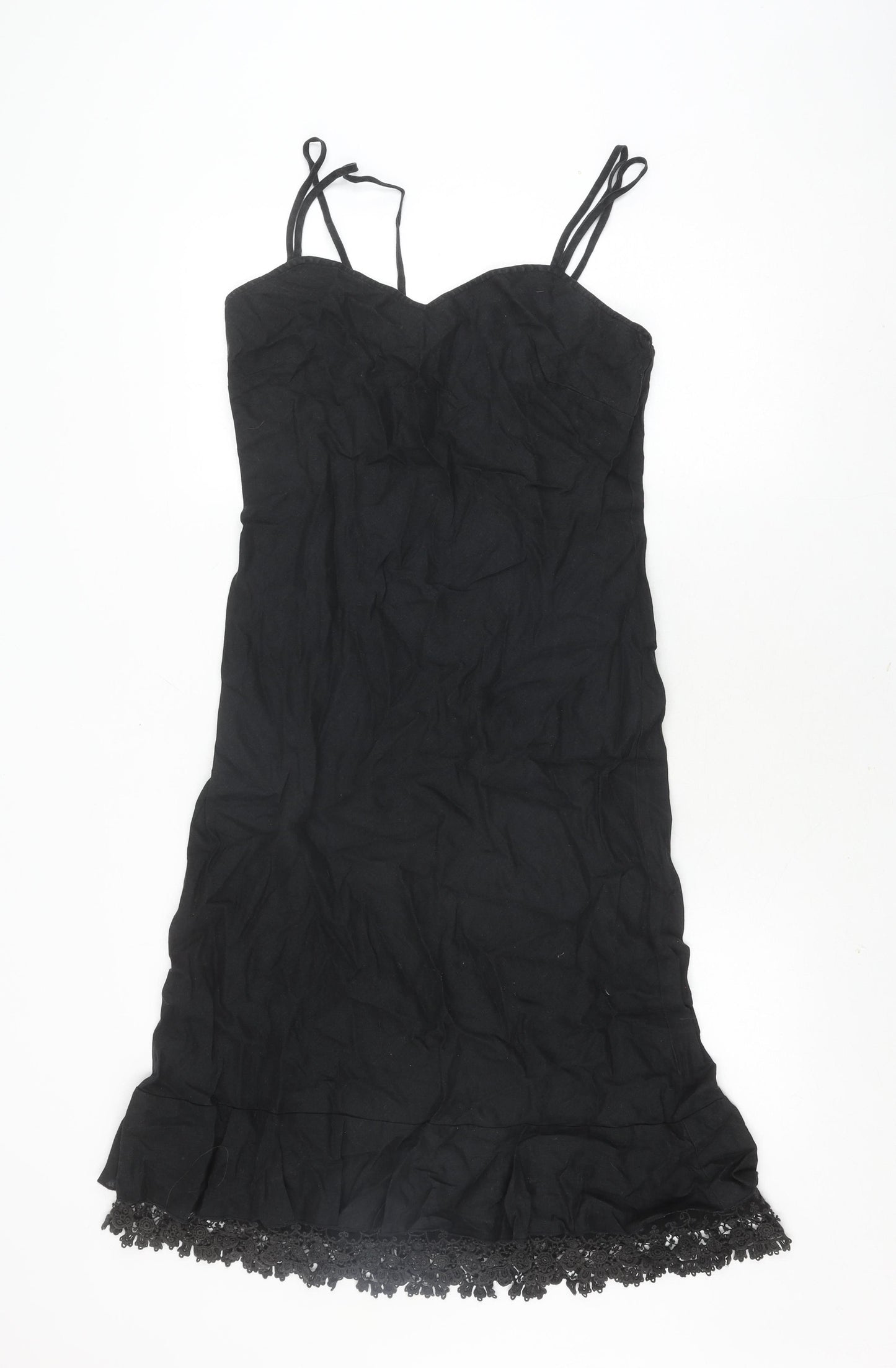Marks and Spencer Women's Black Long Slip Dress