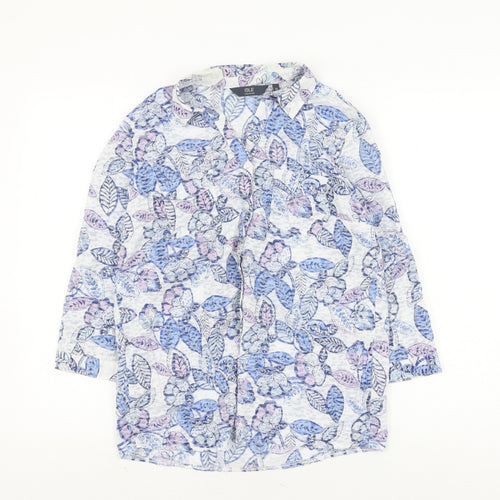 ISLE Women’s Floral Tunic Blouse, Multicoloured, Size 10