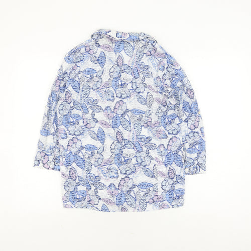 ISLE Women’s Floral Tunic Blouse, Multicoloured, Size 10