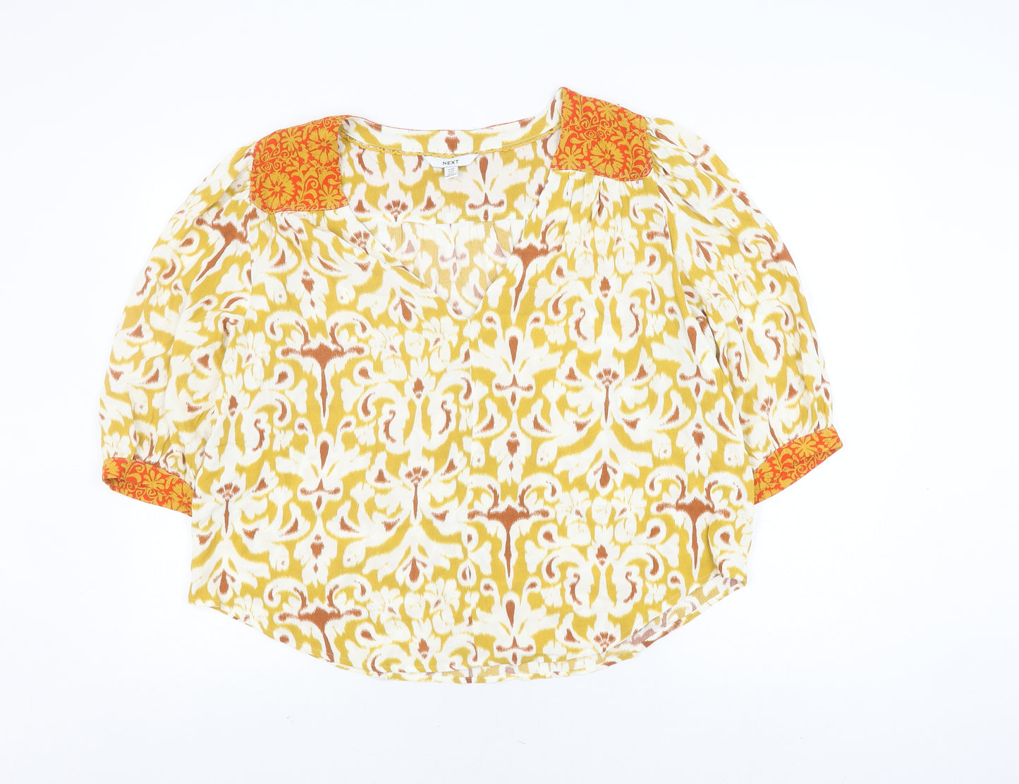 Next Women's Multicoloured Viscose Tunic Blouse, Size 20