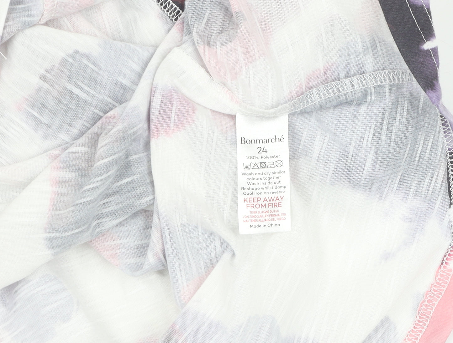 Bonmarché Women's Multicoloured Blouse, Size 24, Plus