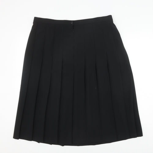 Marks & Spencer Women’s Black Pleated Skirt Size 22