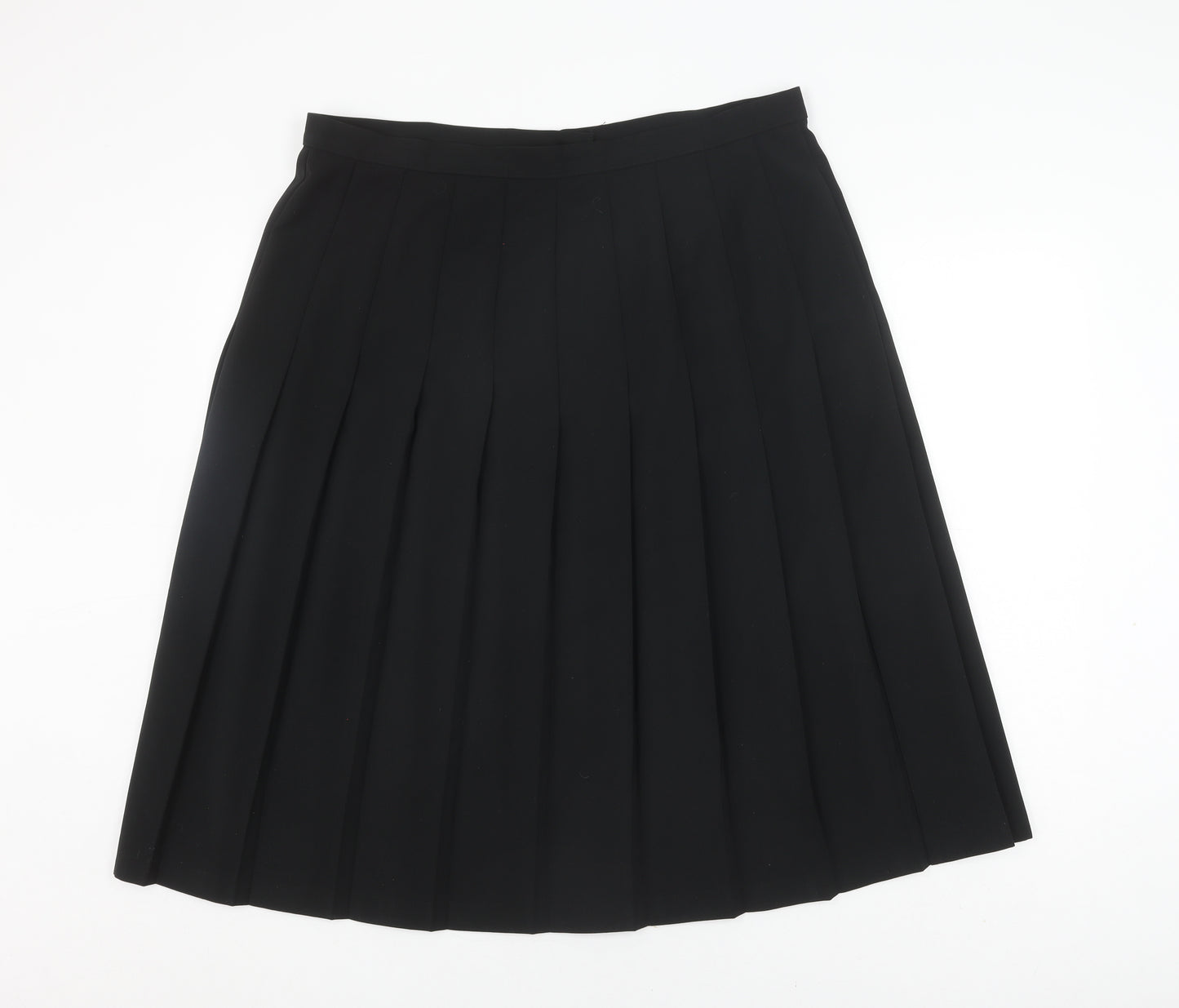Marks & Spencer Women’s Black Pleated Skirt Size 22
