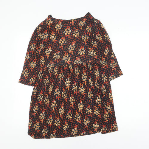 New Look Women's Multicoloured Floral Dress 10 Shift