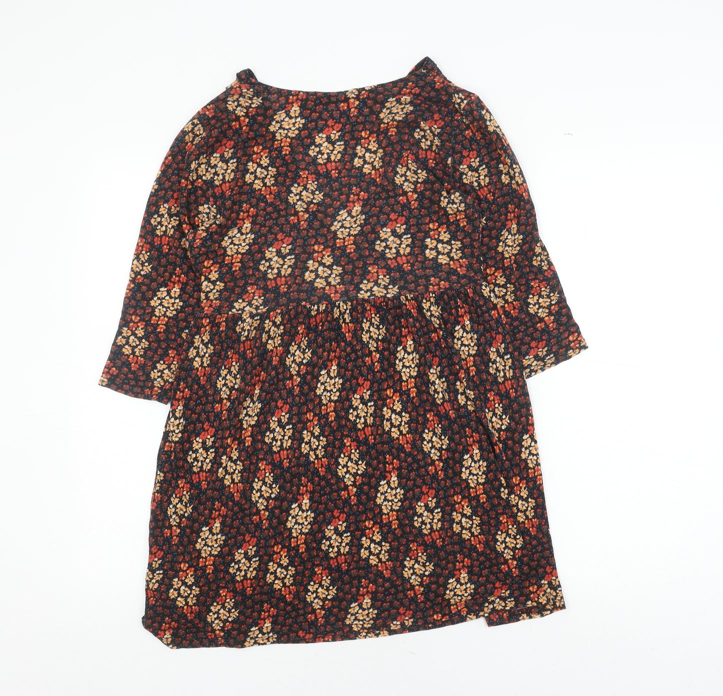 New Look Women's Multicoloured Floral Dress 10 Shift