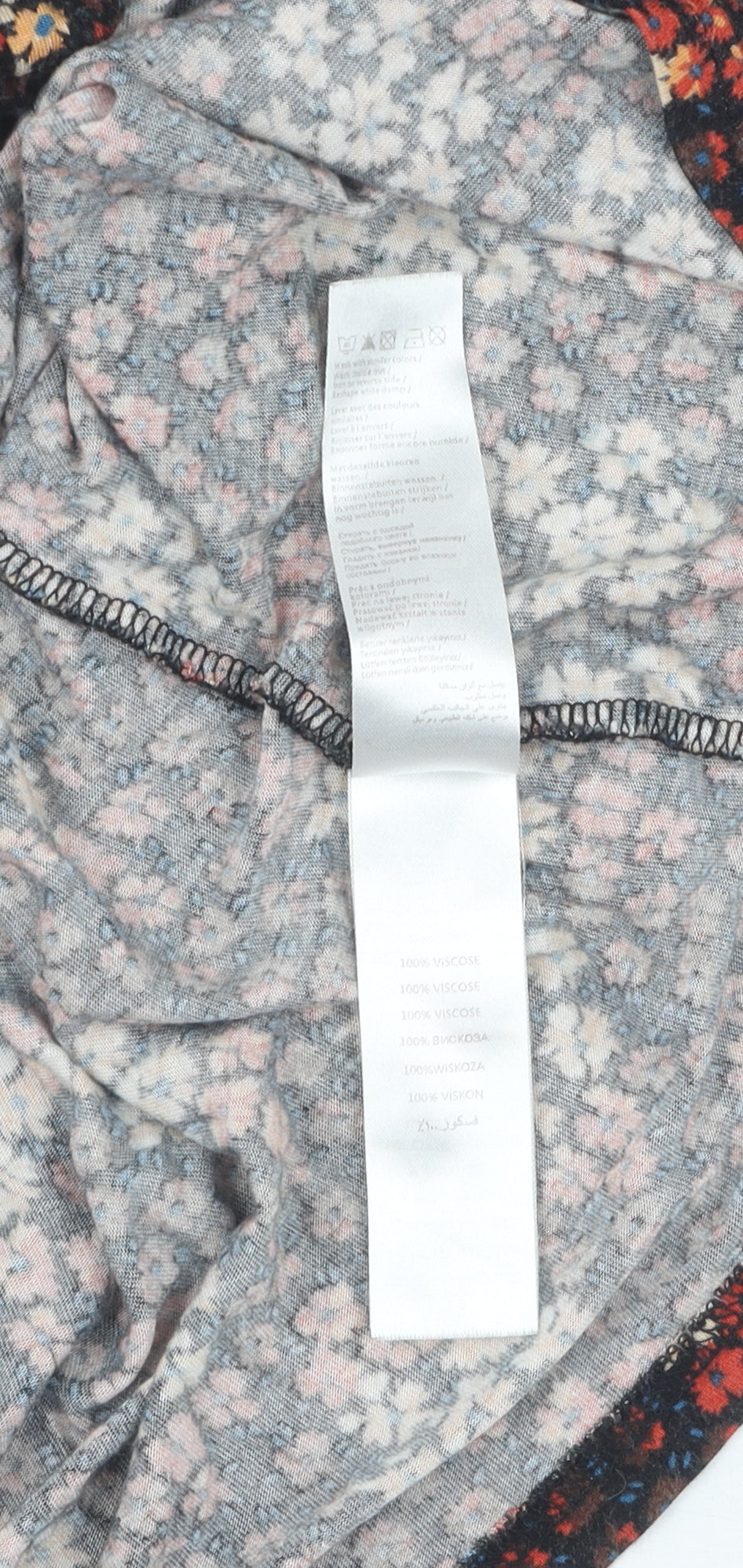 New Look Women's Multicoloured Floral Dress 10 Shift