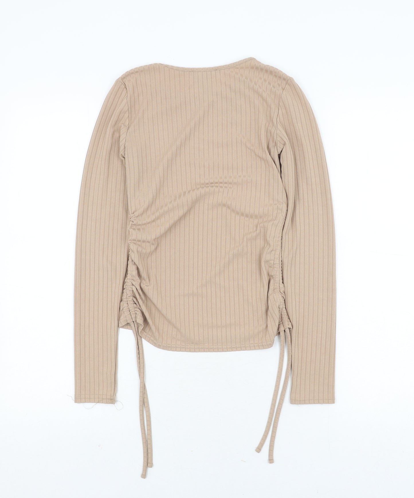 New Look Beige Women's Blouse Size 10 - Casual Style