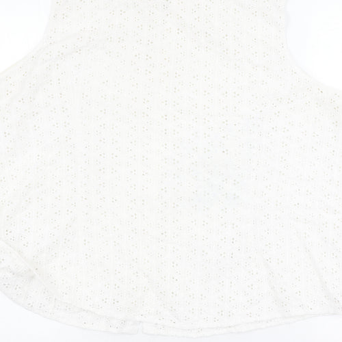 Marks and Spencer Women's White Blouse, Size 22