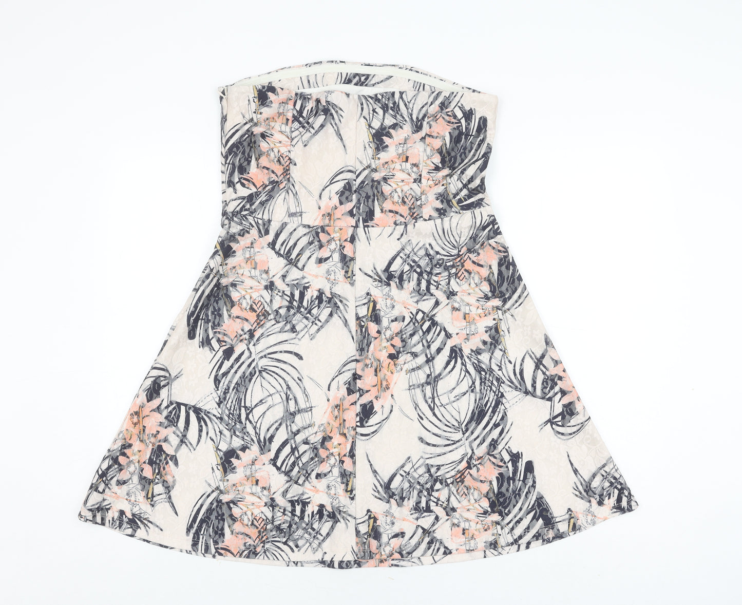 Next Women's Multicoloured Floral A-Line Dress 14