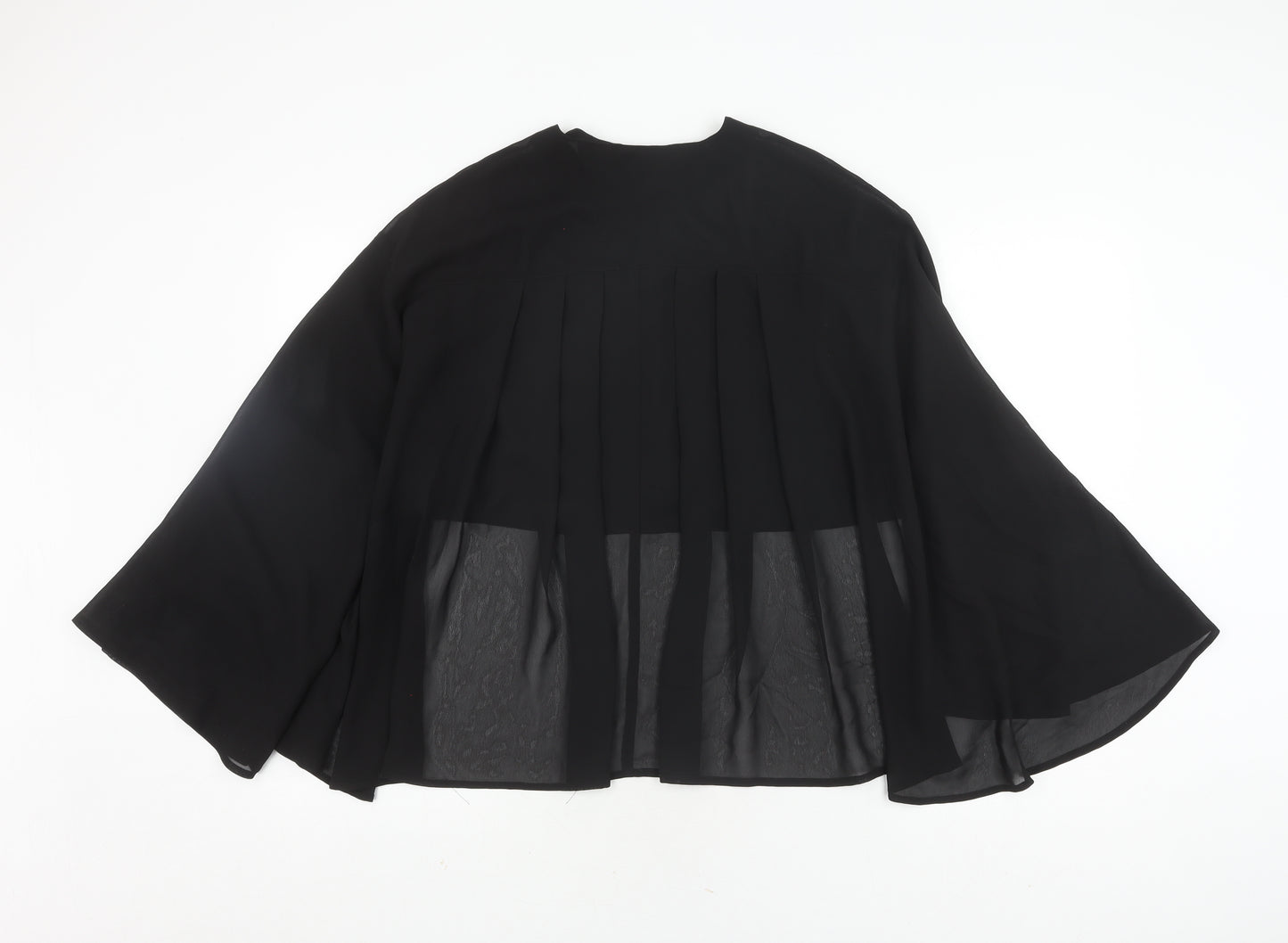 ASOS Women's Black Kimono Blouse Size 8