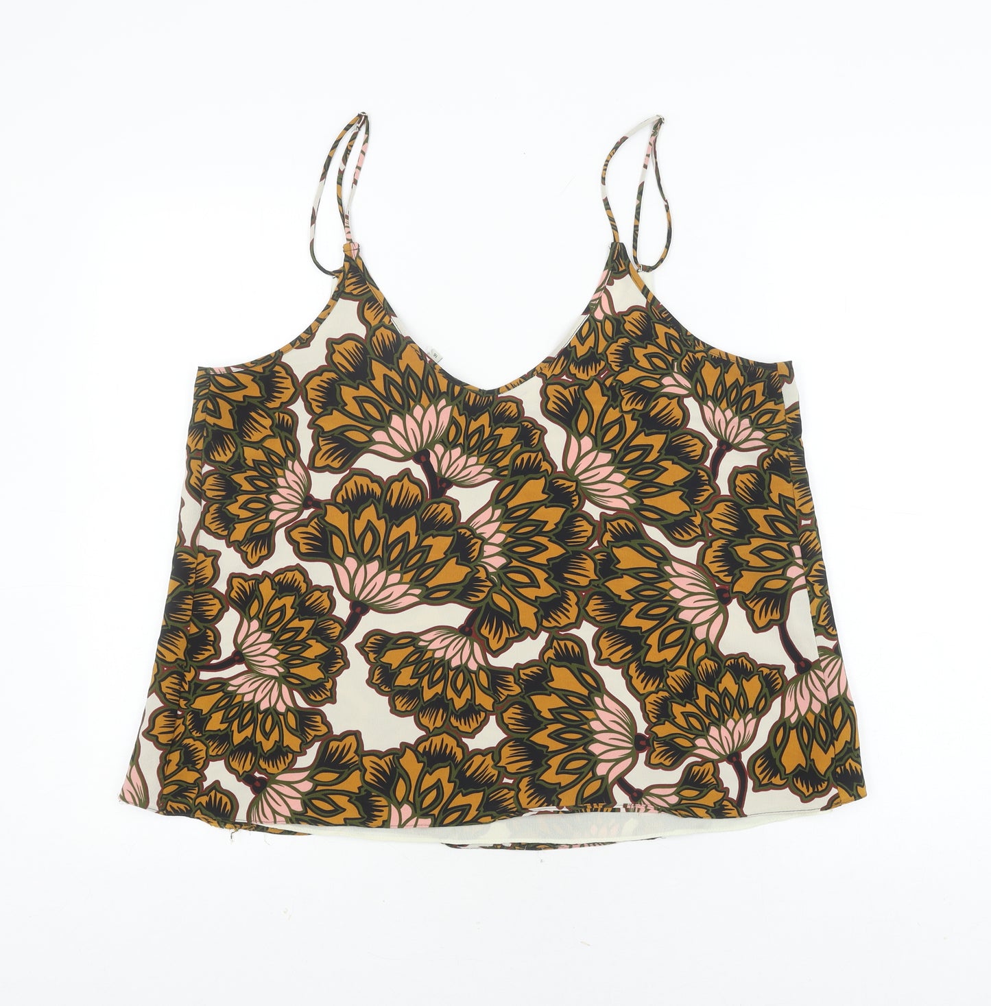 River Island Women's Floral Camisole, Size 16, Multi