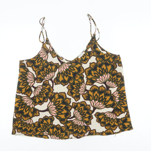 River Island Women's Floral Camisole, Size 16, Multi
