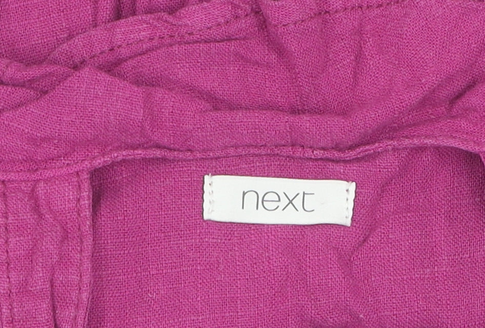 Next Girls Pink Jumpsuit 4-5 Years, Adjustable Straps