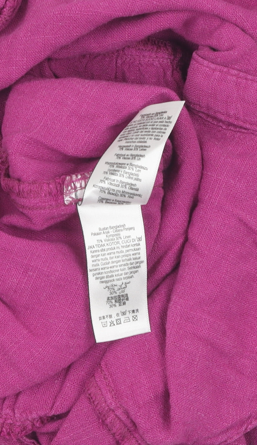 Next Girls Pink Jumpsuit 4-5 Years, Adjustable Straps