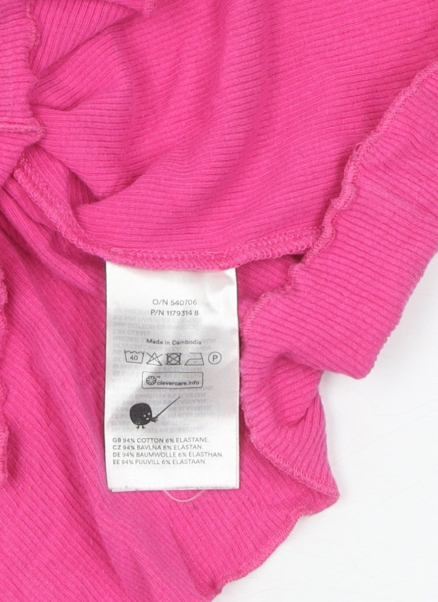 Monki Women's Pink T-Shirt - Size M
