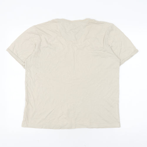 Nike Beige Basic T-Shirt Unisex Adults Size S