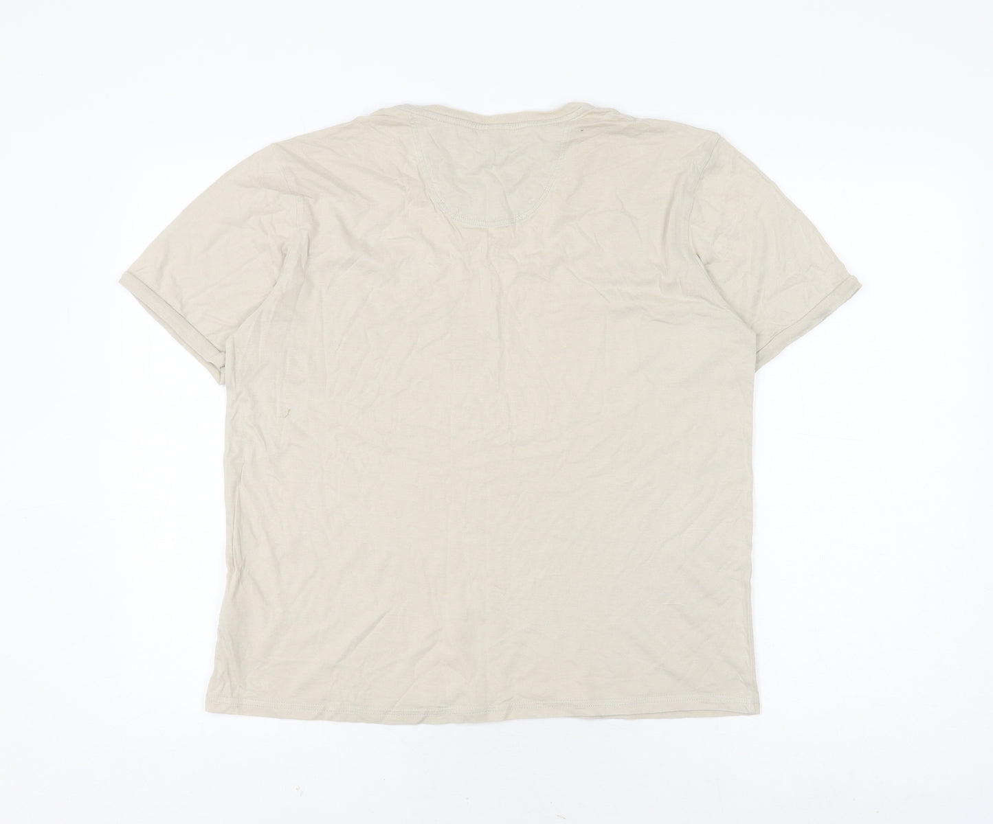 Nike Beige Basic T-Shirt Unisex Adults Size S