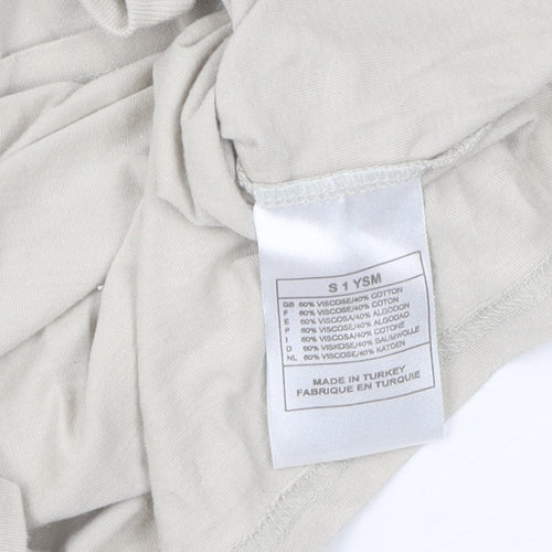 Nike Beige Basic T-Shirt Unisex Adults Size S