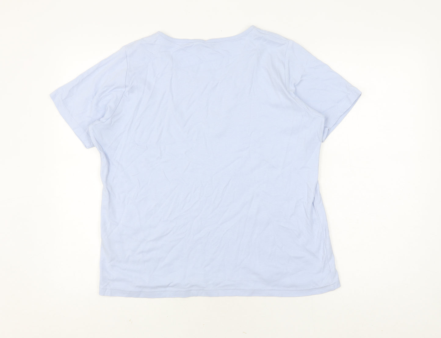 Honor Millburn Women's Blue T-Shirt M Casual