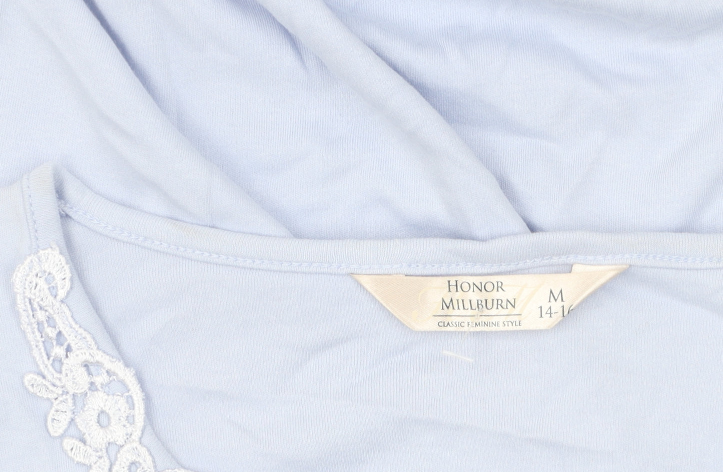 Honor Millburn Women's Blue T-Shirt M Casual