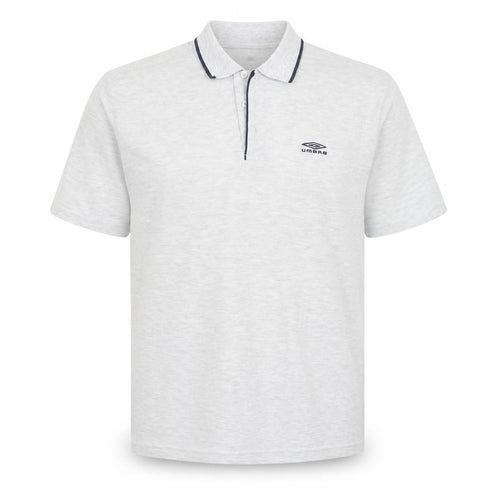 Umbro Men's Grey Polo Shirt XL Short Sleeve Logo