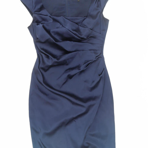 Coast Women's Blue Sheath Dress Size 10