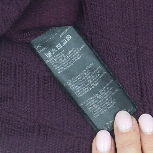 Long Tall Sally Women's Purple Pencil Skirt XL