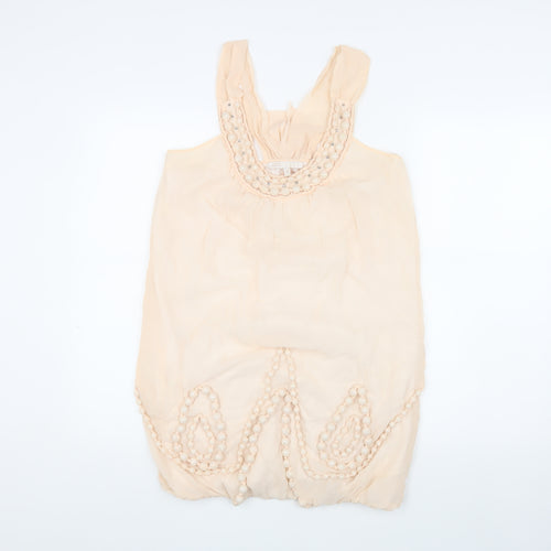 ASOS Luxe Women Beige Camisole Blouse Size 12