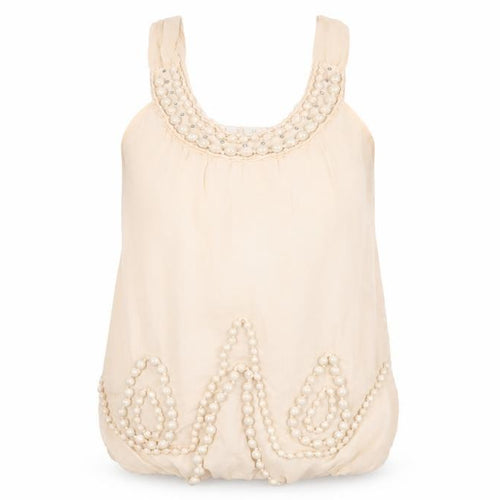 ASOS Luxe Women Beige Camisole Blouse Size 12