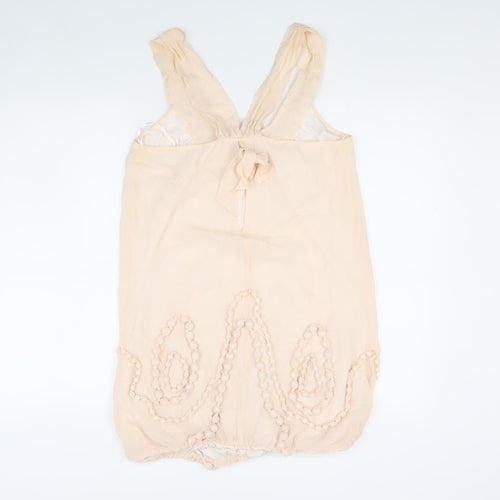 ASOS Luxe Women Beige Camisole Blouse Size 12