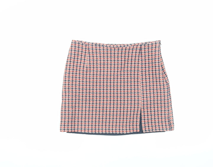 ASOS Women's Multicoloured Check Pencil Skirt Size 12
