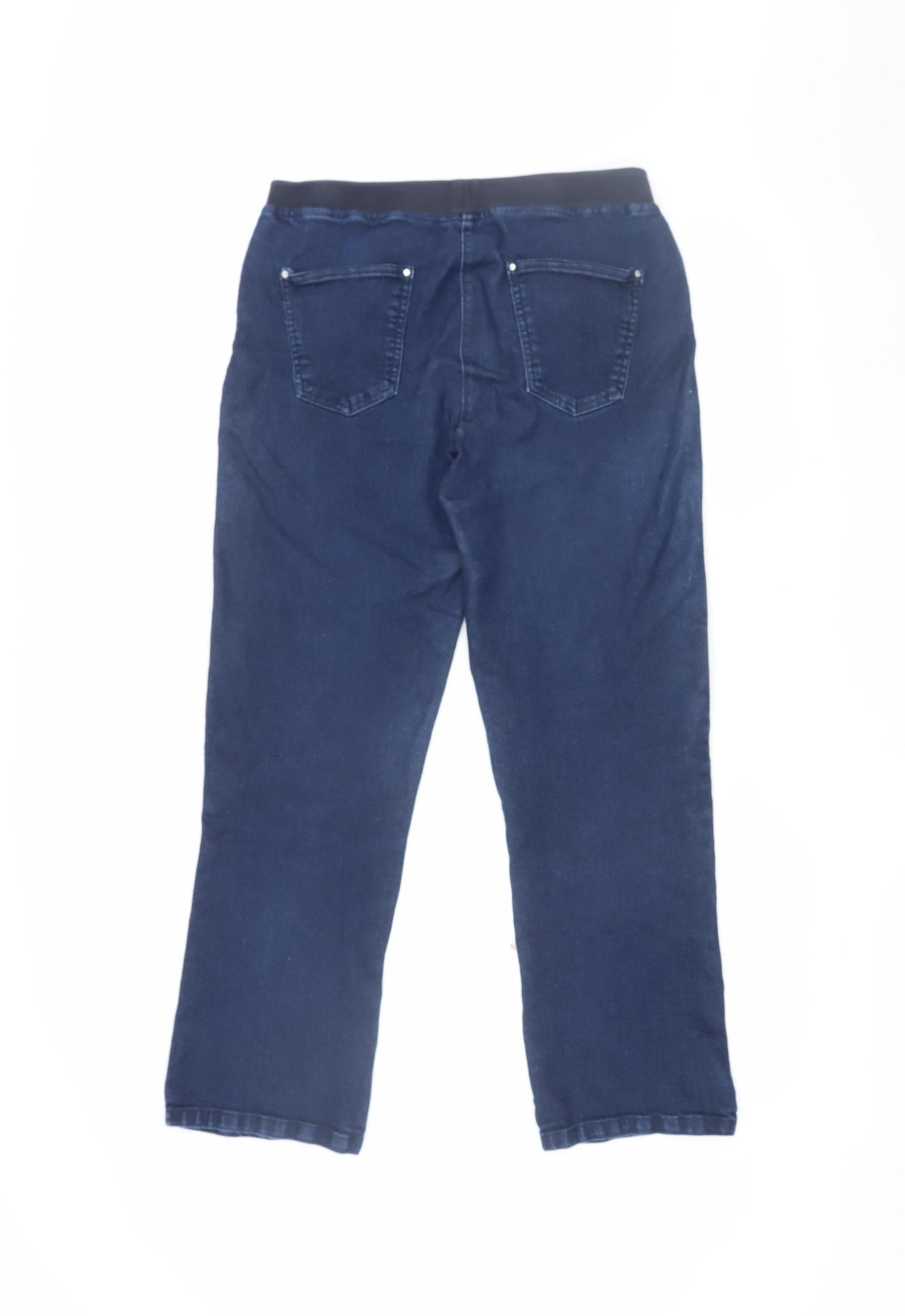 Cotton Traders Women's Blue Straight Jeans Size 10 Regular