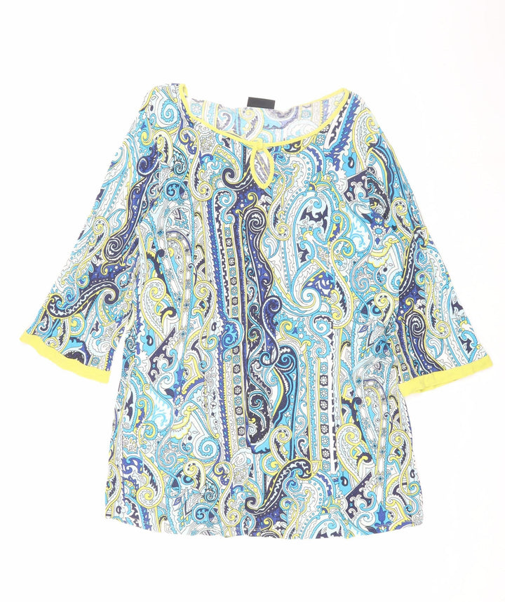 Wallis Women's Multicoloured Paisley Top XL