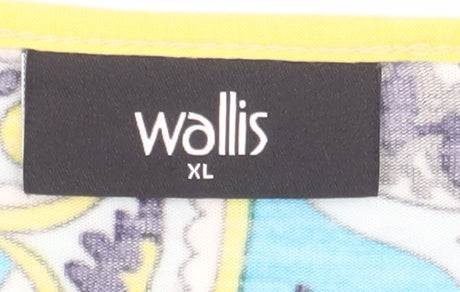 Wallis Women's Multicoloured Paisley Top XL