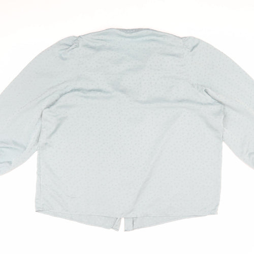 Marks and Spencer Women's Blue Blouse Size 18