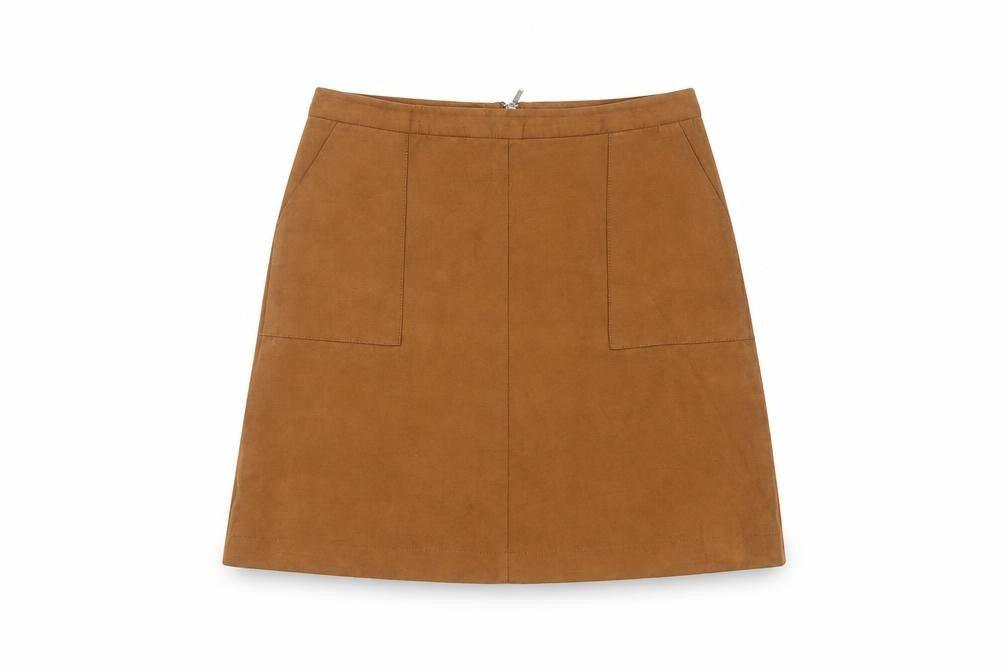 Oasis Women’s Brown Short Pencil Skirt Size 12