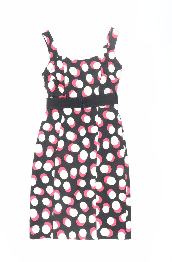 Coast Women's Multicoloured Polka Dot Pencil Dress Size 10
