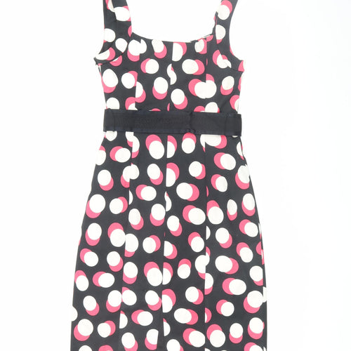 Coast Women's Multicoloured Polka Dot Pencil Dress Size 10